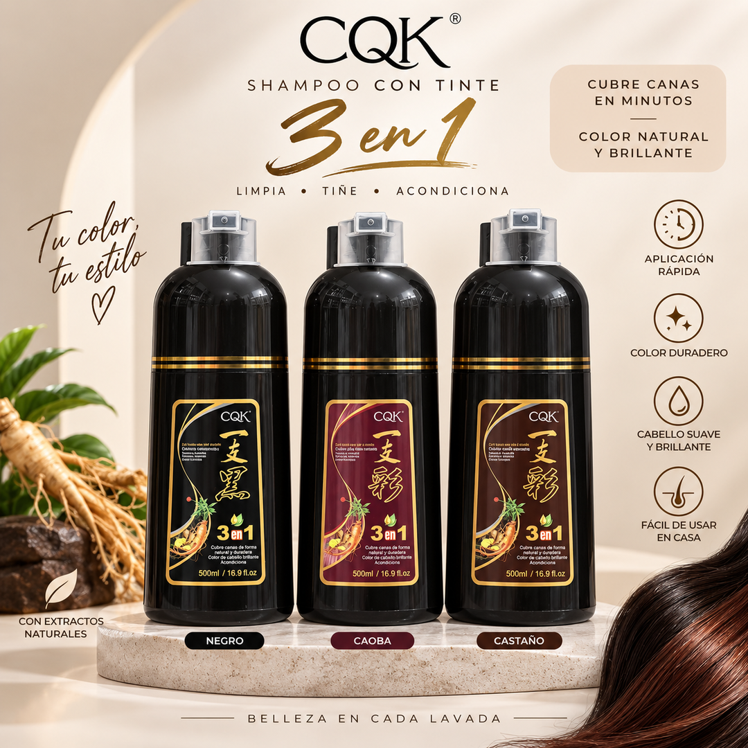 Shampoo con color 👩‍🦰 CQK 