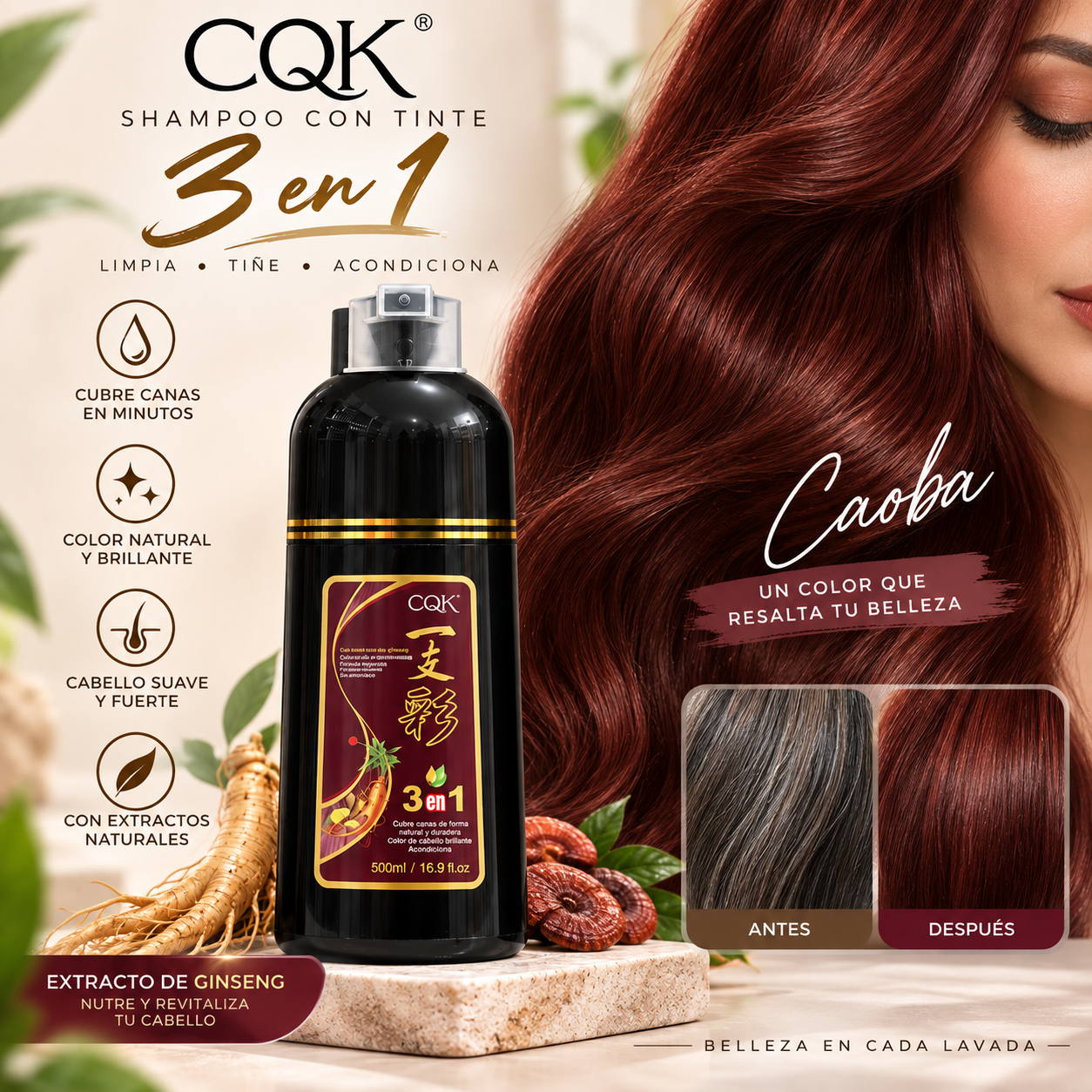 Shampoo con color 👩‍🦰 CQK _2