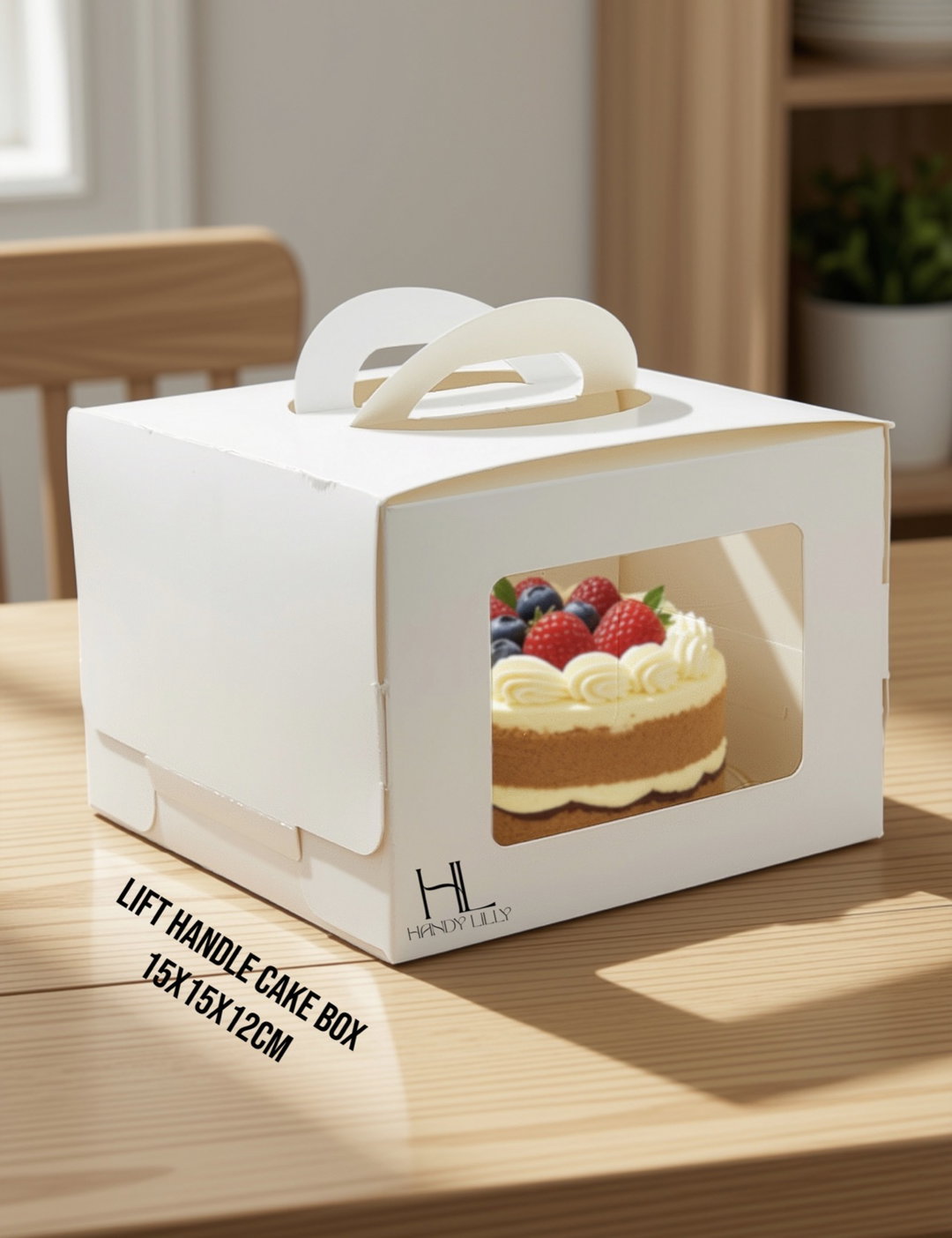 Lift Handle Cake Box