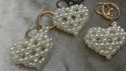 Pearl keychain