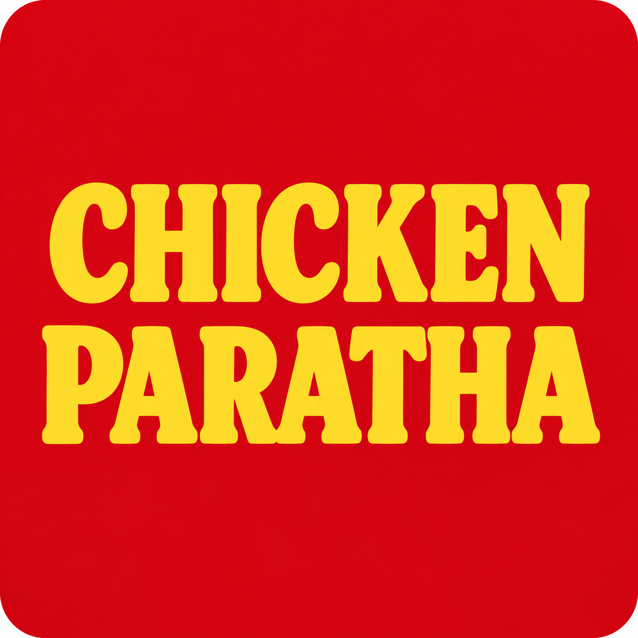Chicken Paratha