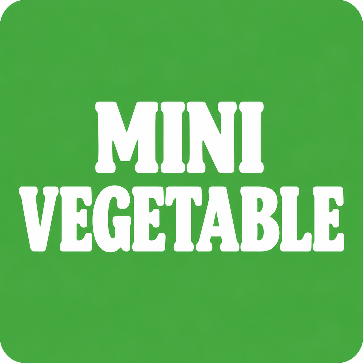 Mini Vegetable