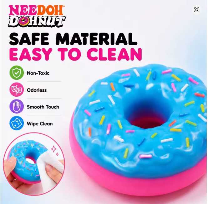 NeeDoh Donut Squishy Stress Toy_2