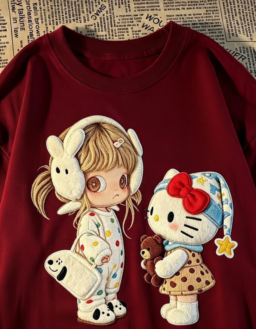 DIOR Round Neck For Girls Tshirt RS 