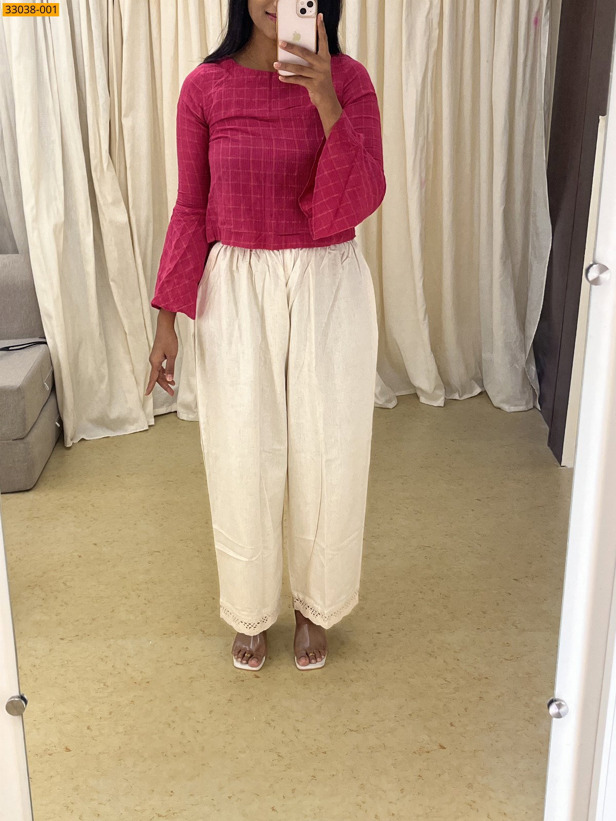 Organic Cotton Palazzo Pant STK_0