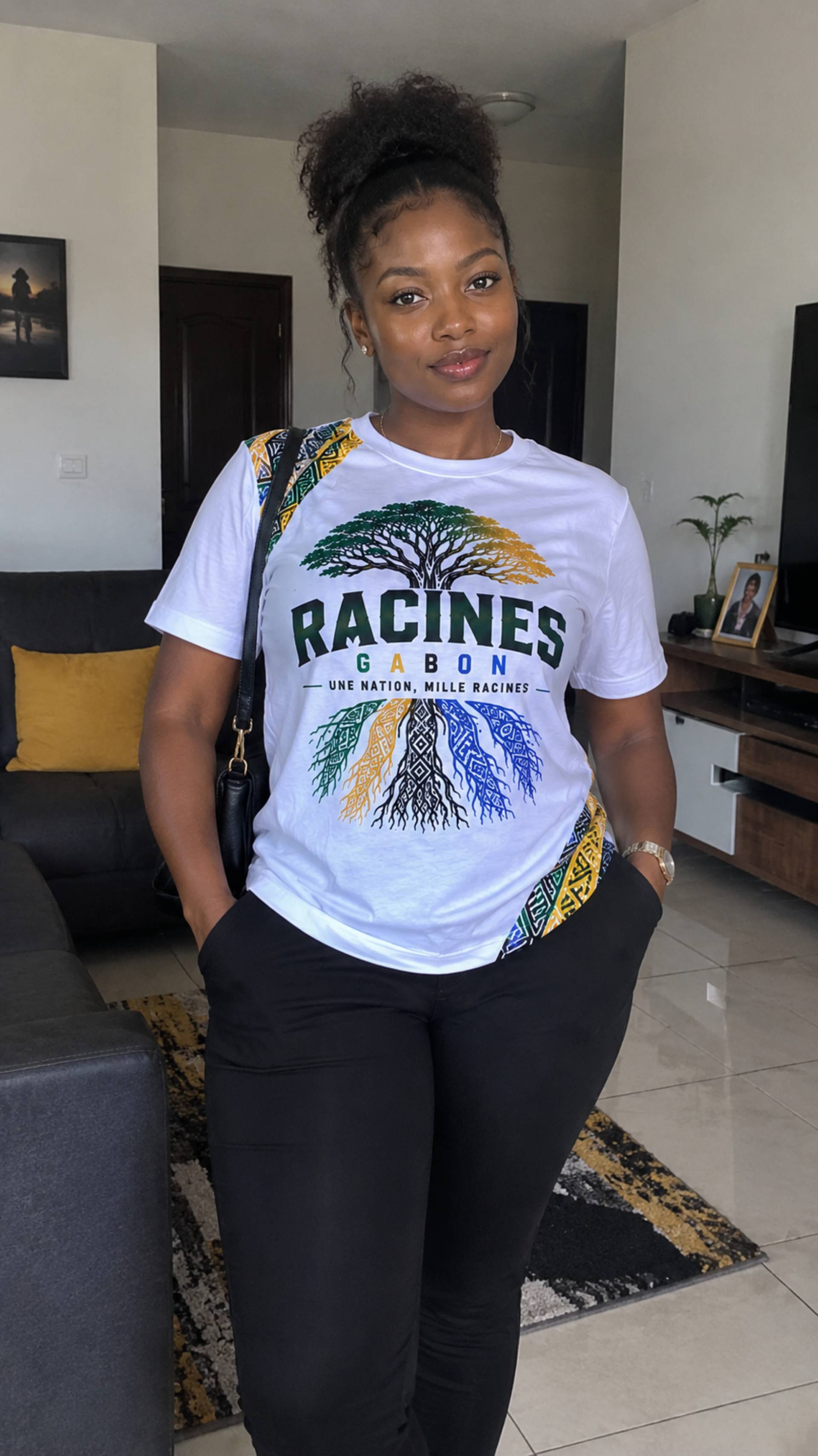Tee shirt Racine Gabon_0