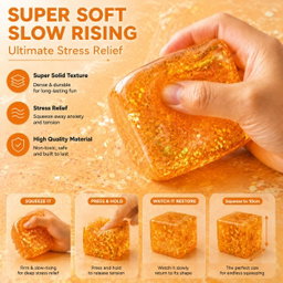 Stress Cube Squishy Toy