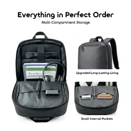oraimo DuraLite Waterproof Spacious Charging Backpack