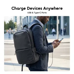oraimo DuraLite Waterproof Spacious Charging Backpack