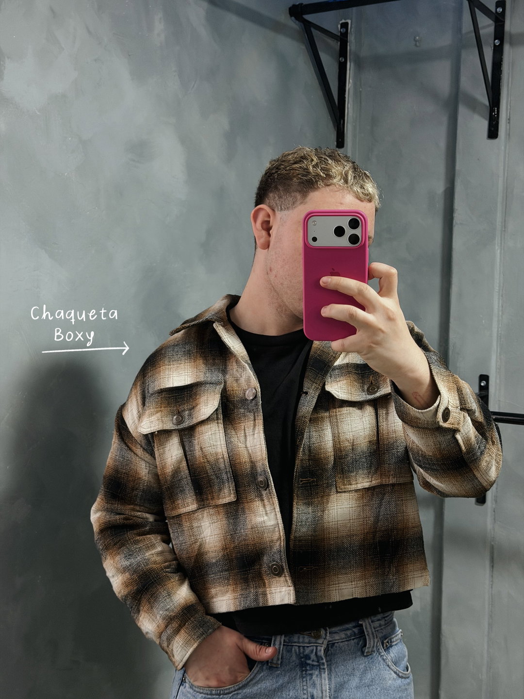 Chaqueta Boxy