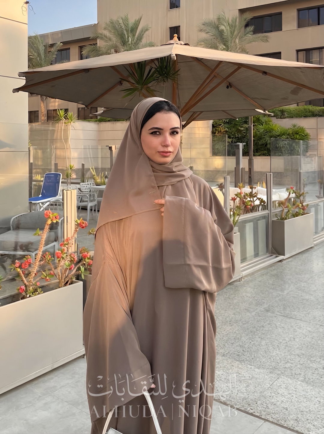 Classic Loose Taupe Abaya