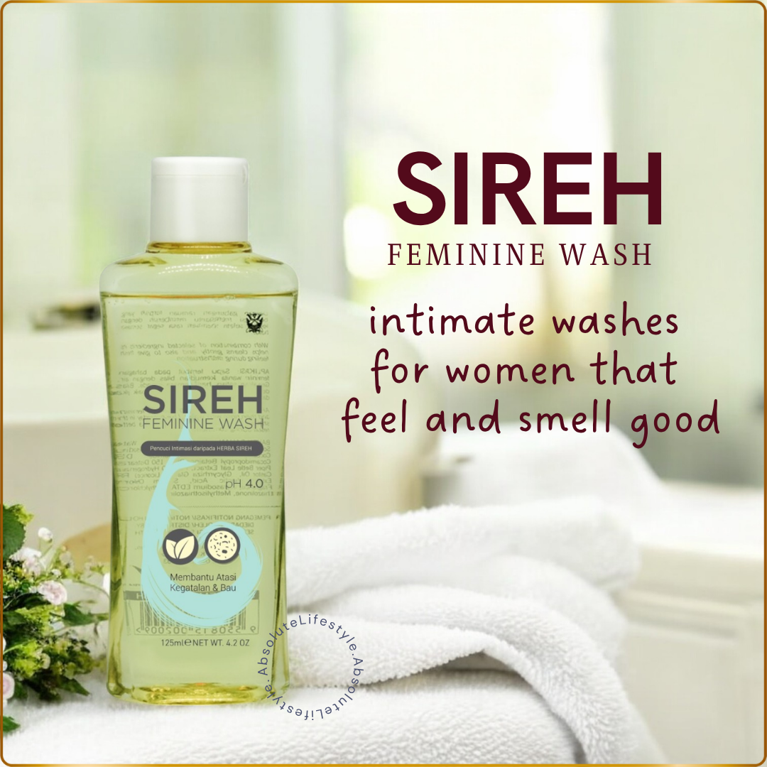 ST Sireh Feminine Wash - Natural Intimate Care, Odor Control & Relief from Itching