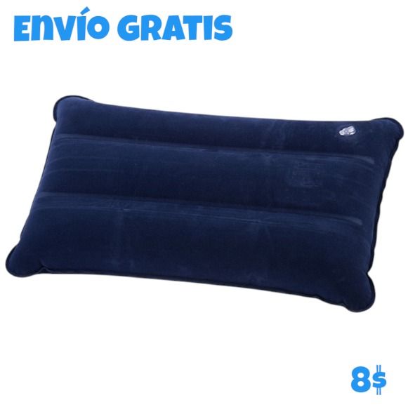 Almohada inflable para camping