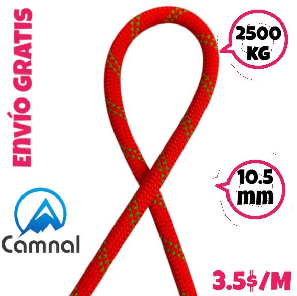 Cuerda estática 10.5mm metro_0