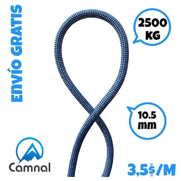 Cuerda estática 10.5mm metro