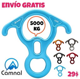 Figura 8 de rescate 50kN (5000kg)