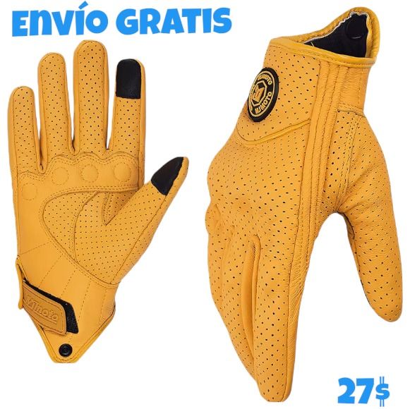 Guantes De Cuero Reforzados_0