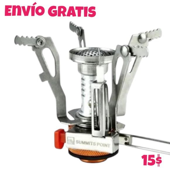 Cocinilla individual EN417 ultraportátil