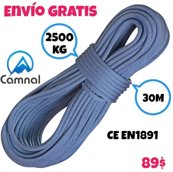 Cuerda estatica 30m 10.5mm