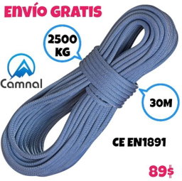 Cuerda estatica 30m 10.5mm