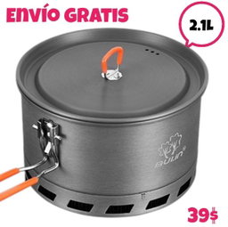 Olla Camping 2.1L alto rendimiento