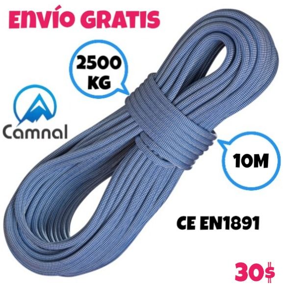 Cuerda estática 10 m 10.5mm 25kN_0