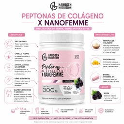 Peptidos de colageno 🍑 NANOGEN 