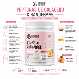 Peptidos de colageno 🍑 NANOGEN 