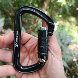 Mosquetón 3 Lock 30kN aluminio automático Camnal