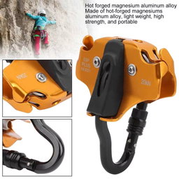 Polea Tirolina Escalada Trolley Mosqueton Canopy Zip Line