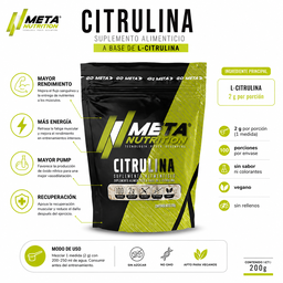 Citrulina✅️ metanutrition 
