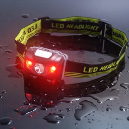 Linterna De Cabeza Frontal  Tipo Led Resistente Al Agua
