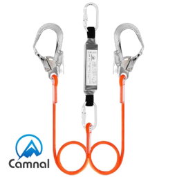 Arnes integral uso profesional 5 puntos de anclajes + doble eslinga con buffer