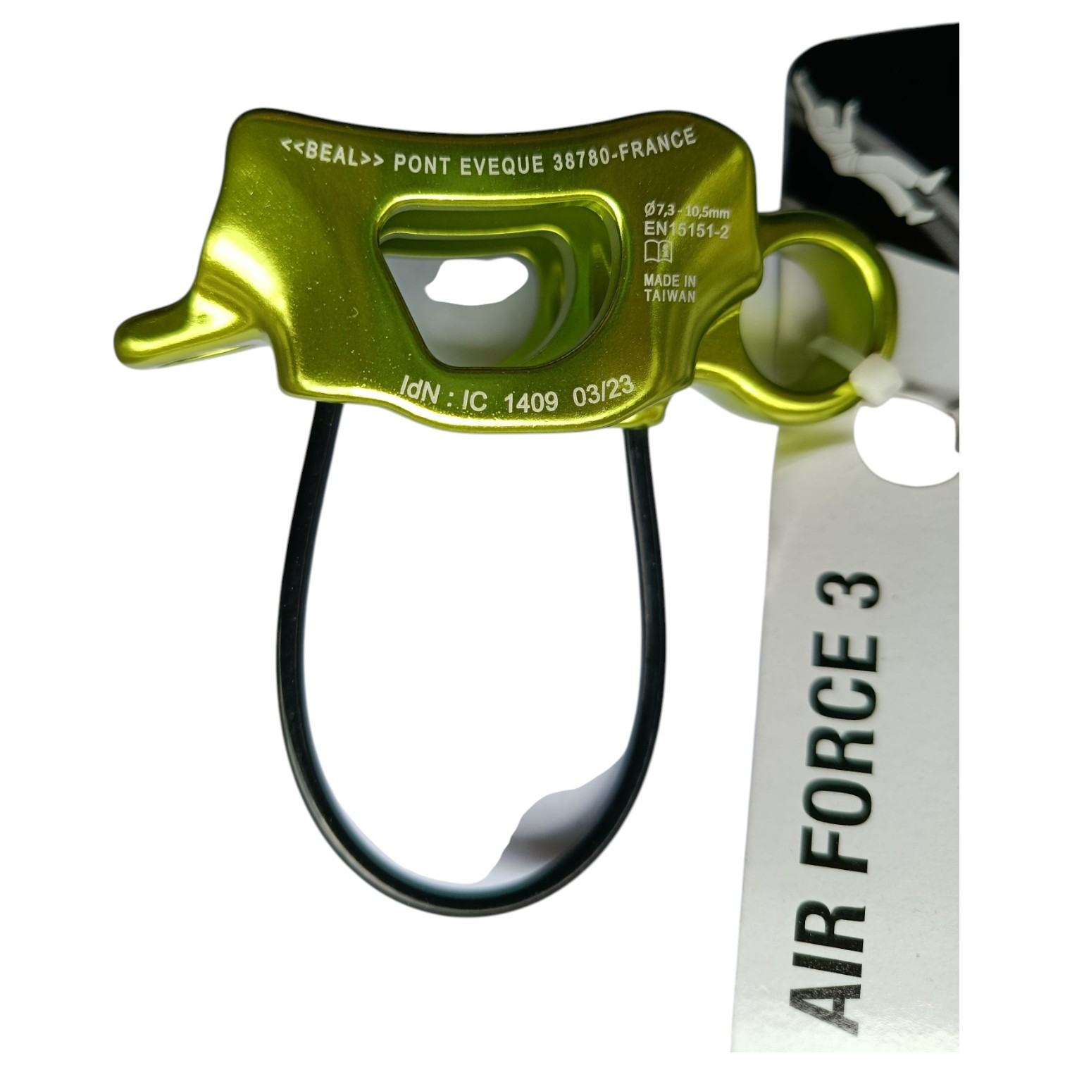 Descensor ATC tipo reverso con Cesta BEAL_2