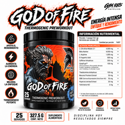 Pre-entreno ⚡️ GOD OF FIRE - CENTURIÓN 