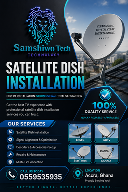 Satellite Dish Installation 
