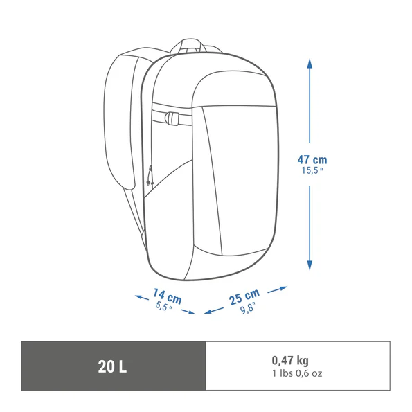 Bolso 20L Quechua_1