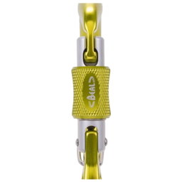 Mosquetón Antigiro 25kN aluminio rosca Beal