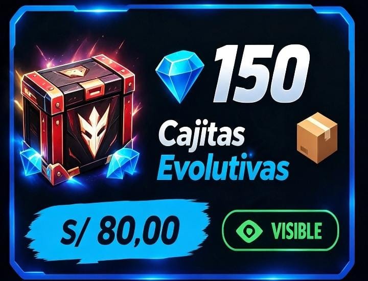 🗳𝟏𝟓𝟎 𝐂𝐚𝐣𝐢𝐭𝐚𝐬 𝐄𝐯𝐨𝐥𝐮𝐭𝐢𝐯𝐚𝐬📦