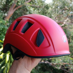 Casco deportivo para escalada y trabajos de altura