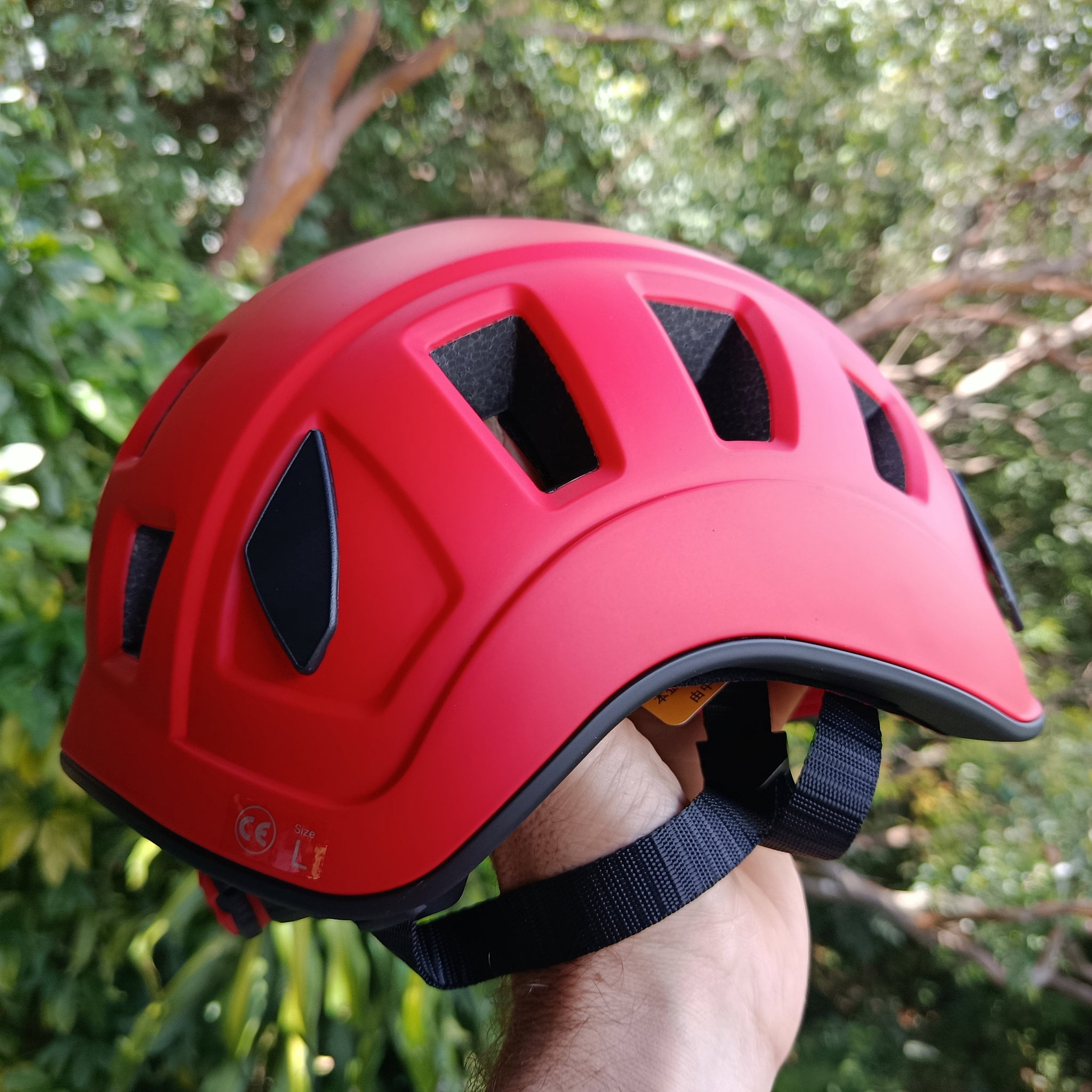 Casco deportivo para escalada y trabajos de altura_5