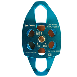Polea Grande 30kn Aluminio Rescate Polipasto Camnal