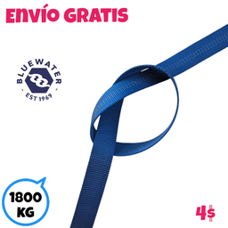 Cinta Tubular 18kn 2.6cm por metro