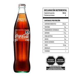 COCA COLA VIDRIO 500 ML
