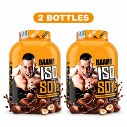 BAAM!!™ ISO-SOY Plant Protein Isolate (5lb / 2.3kg) | 30g Soy Isolate Protein • Vegan • Lactose-Free • Lab-Tested Premium Plant Protein
