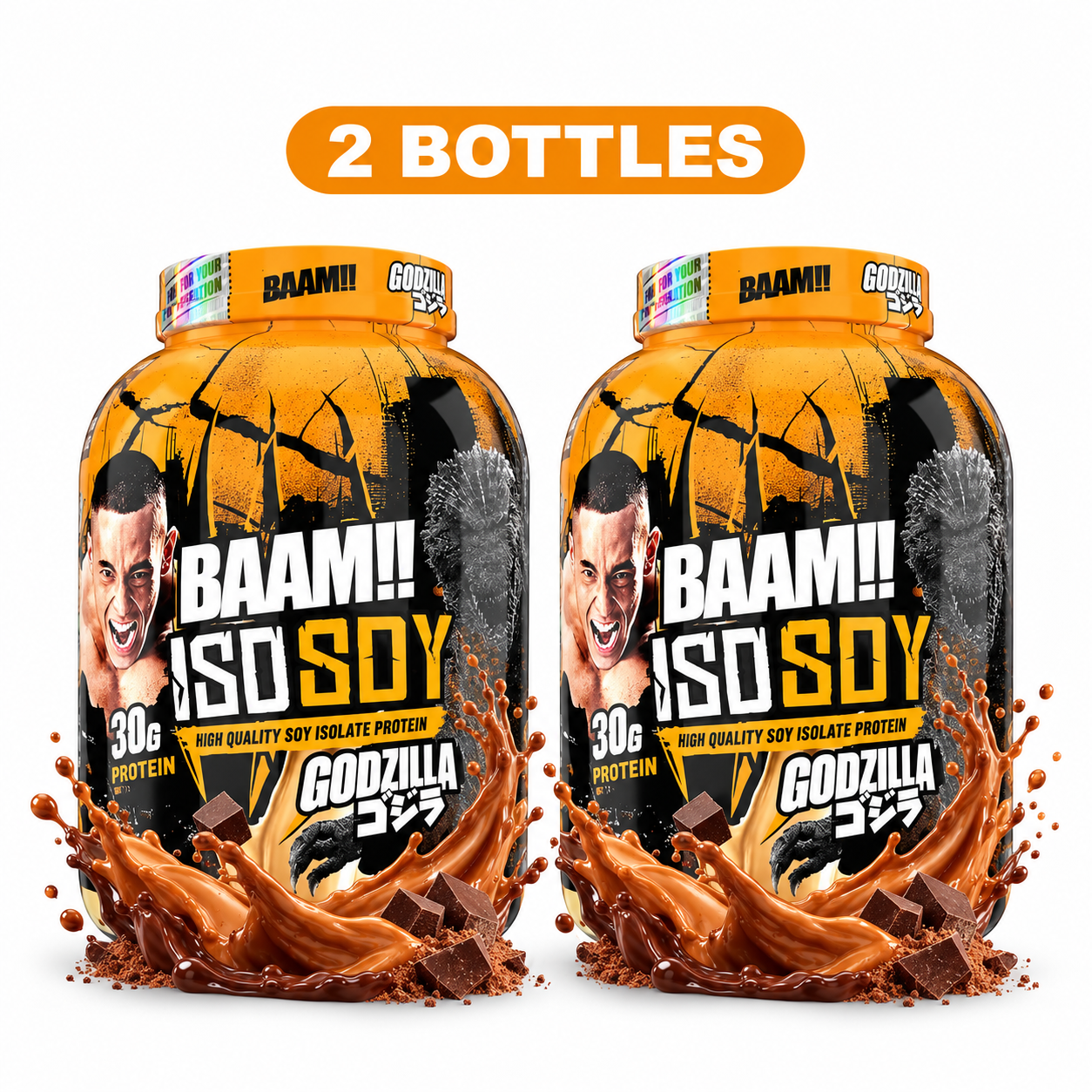 BAAM!!™ ISO-SOY Plant Protein Isolate (5lb / 2.3kg) | 30g Soy Isolate Protein • Vegan • Lactose-Free • Lab-Tested Premium Plant Protein_27