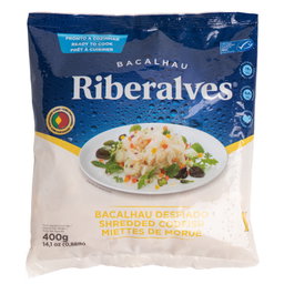 RIBERALVES Shredded Codfish 400G