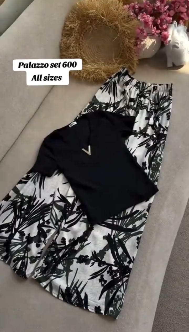 2 piece palazzo 
