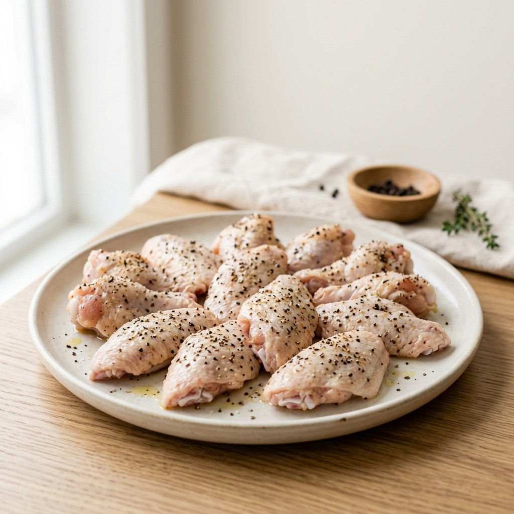 Black Pepper Chicken Midwings