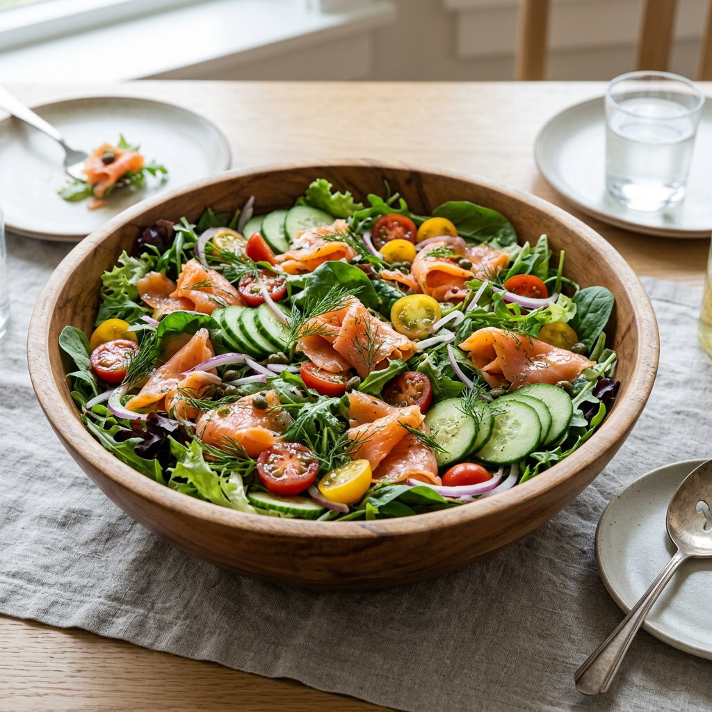 Smoked Salmon Salad (10 Pax)_0